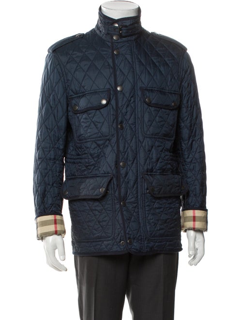Burberry House Check Pattern Utility Jacket