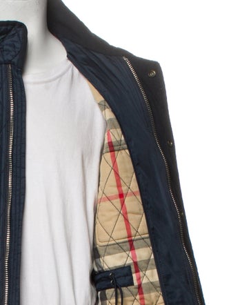 Burberry House Check Pattern Utility Jacket