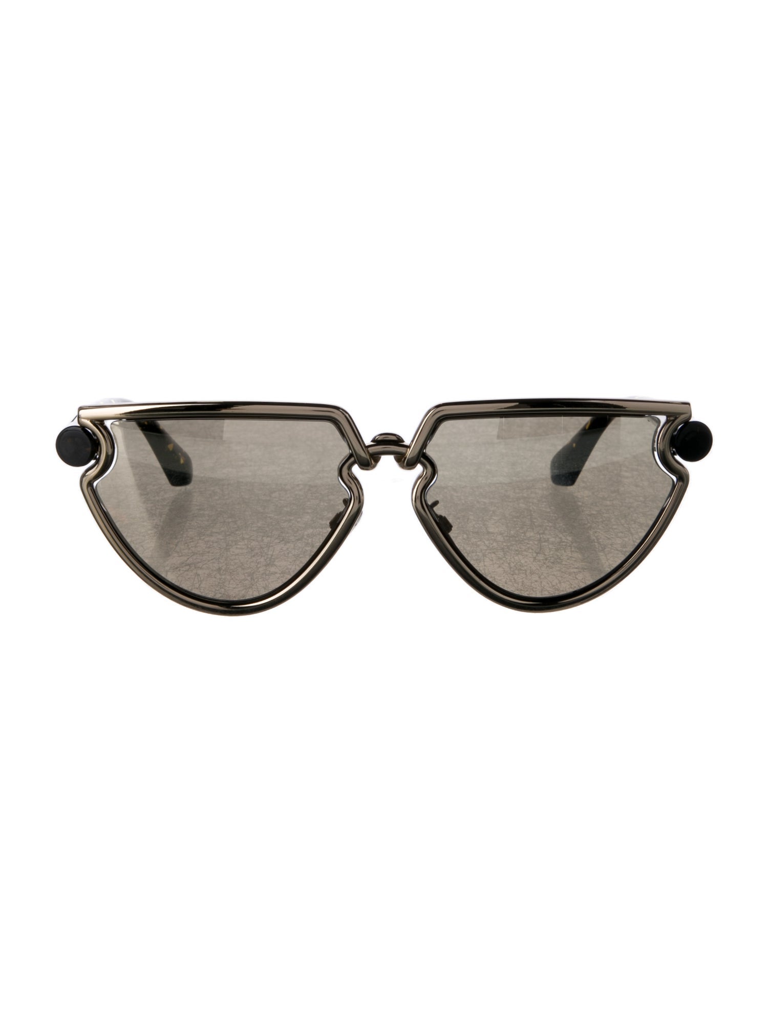 Burberry House Check Pattern Cat-Eye Sunglasses
