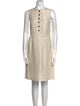Burberry Linen Knee-Length Dress