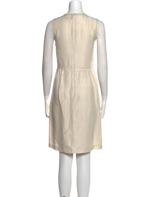 Burberry Linen Knee-Length Dress