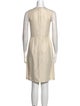 Burberry Linen Knee-Length Dress