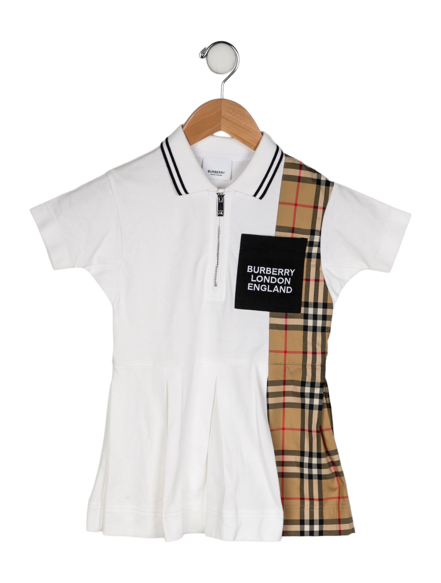 Burberry Toddler Girls' Pattern Printed Short Sleeve Dress w/Tags