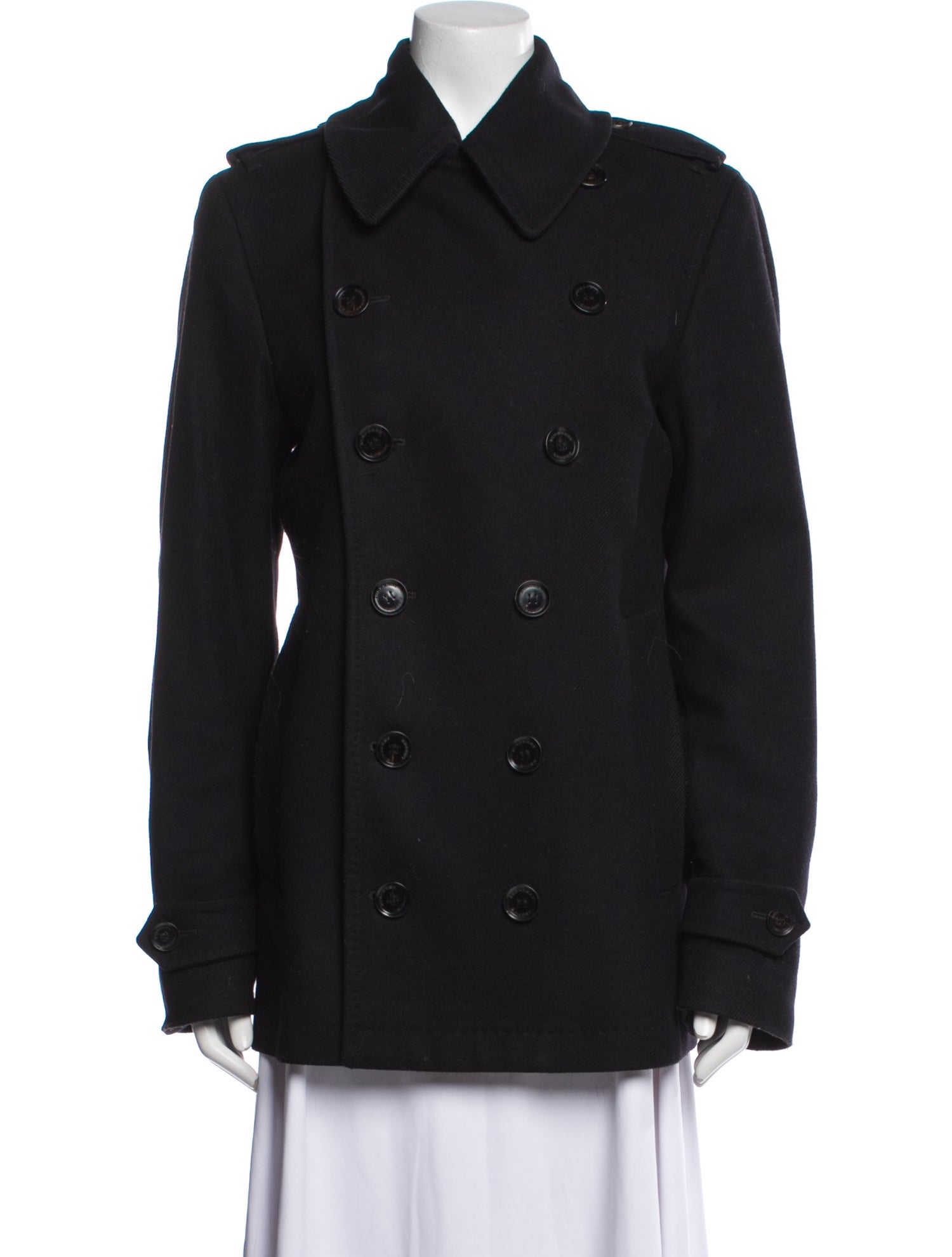 Burberry London Wool Peacoat