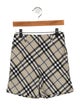 Burberry Boys' Check Print Shorts