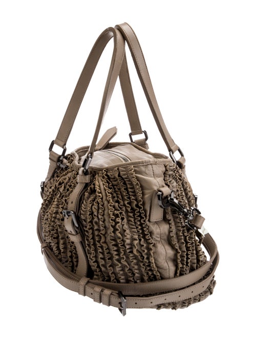 Burberry Leather Top Handle Bag