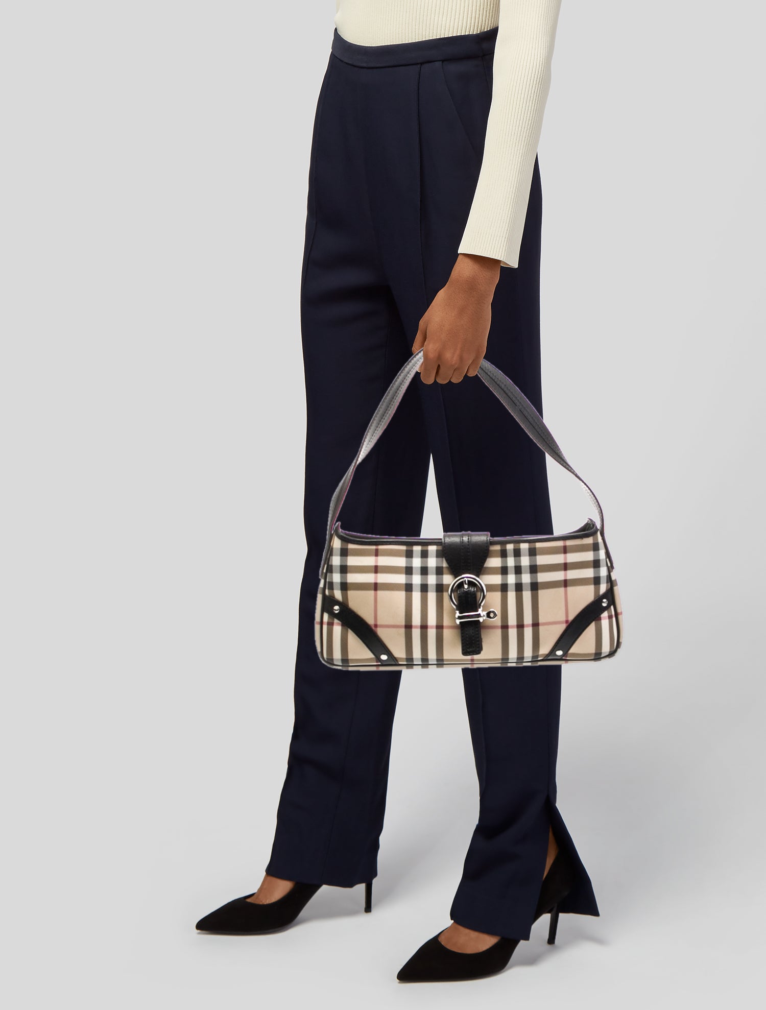 Burberry Nova Check Shoulder Bag