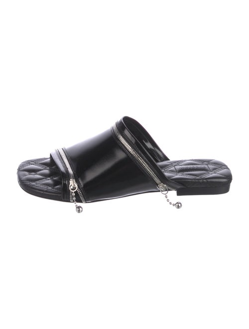 Burberry Patent Leather Slides