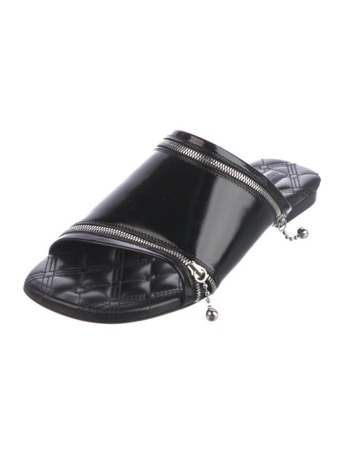 Burberry Patent Leather Slides