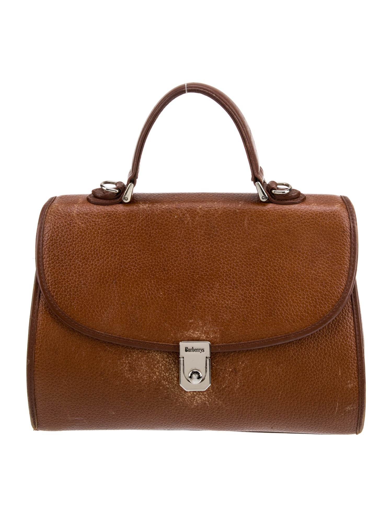 Burberry's Haymarket Check Top Handle Bag