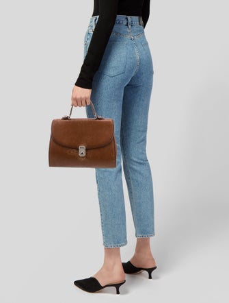 Burberry's Haymarket Check Top Handle Bag