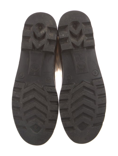 Burberry Rubber Plaid Print Rain Boots