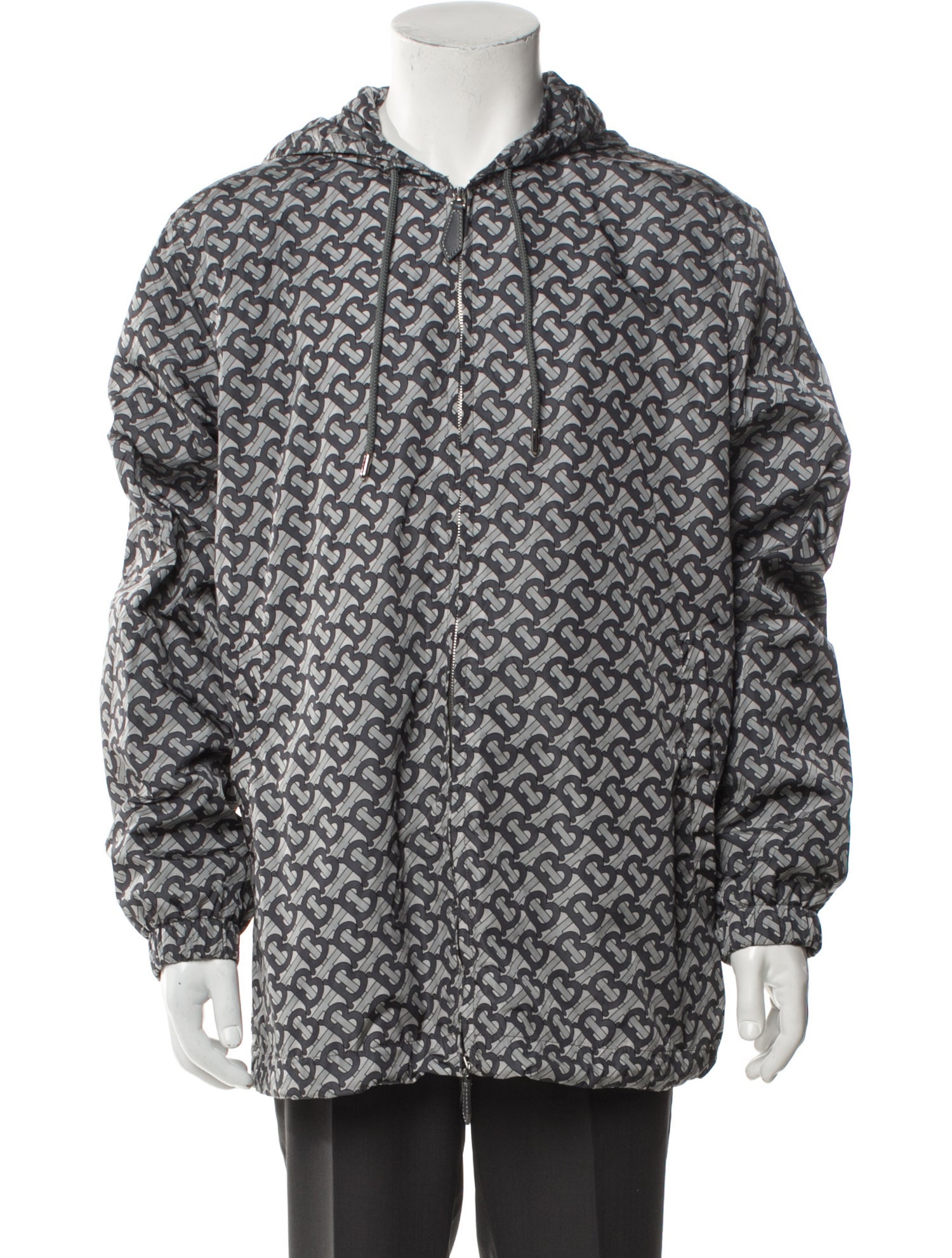 Burberry TB Monogram Printed Trucker Jacket