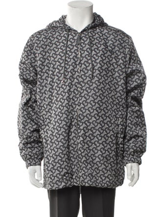 Burberry TB Monogram Printed Trucker Jacket