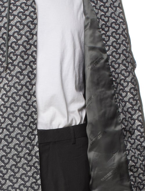 Burberry TB Monogram Printed Trucker Jacket