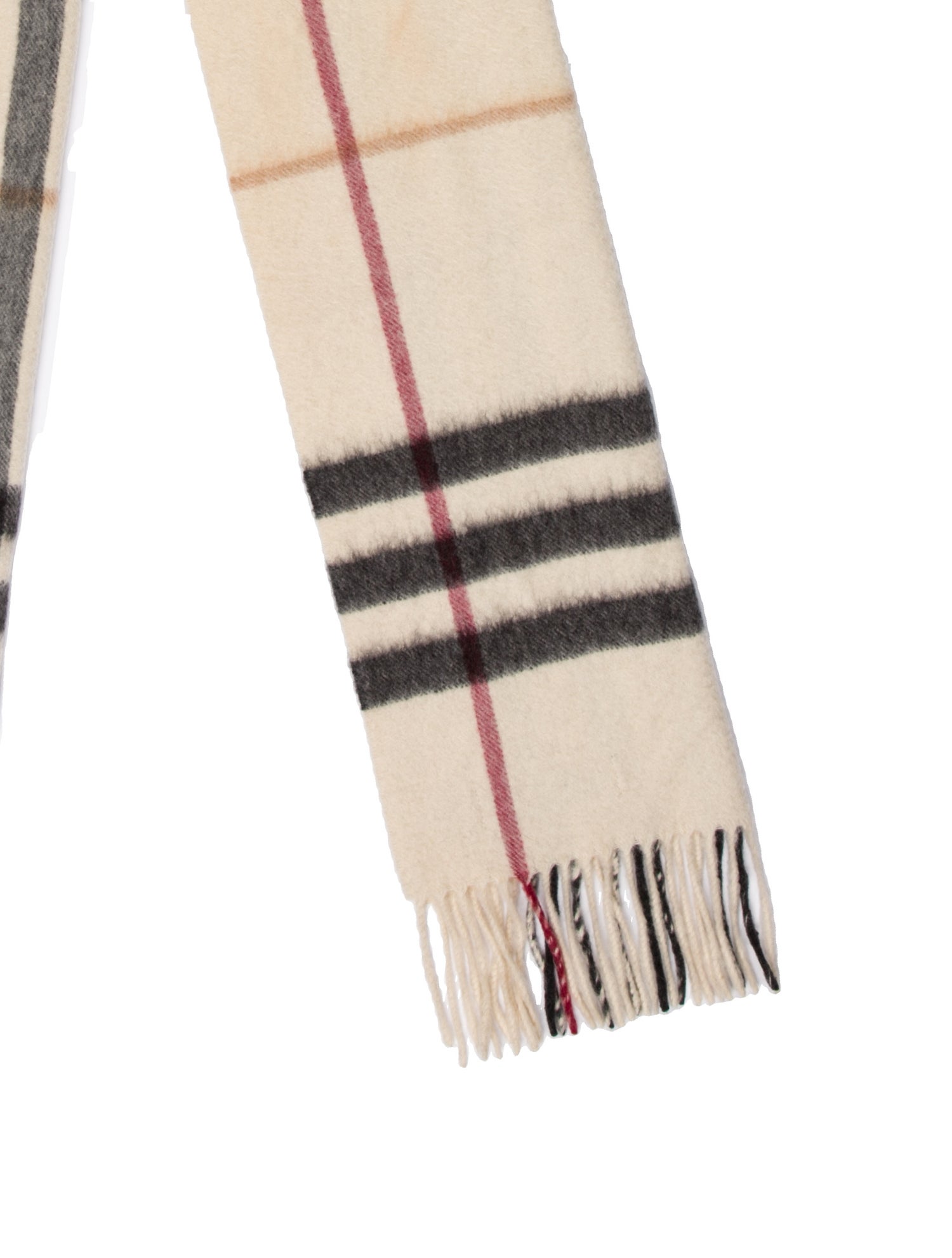 Burberry Cashmere Striped Scarf