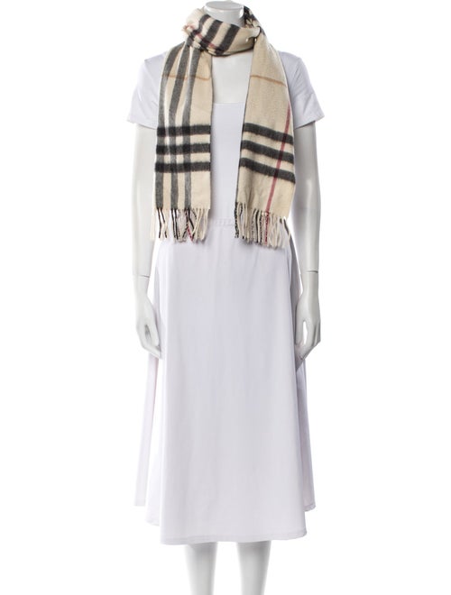 Burberry Cashmere Striped Scarf
