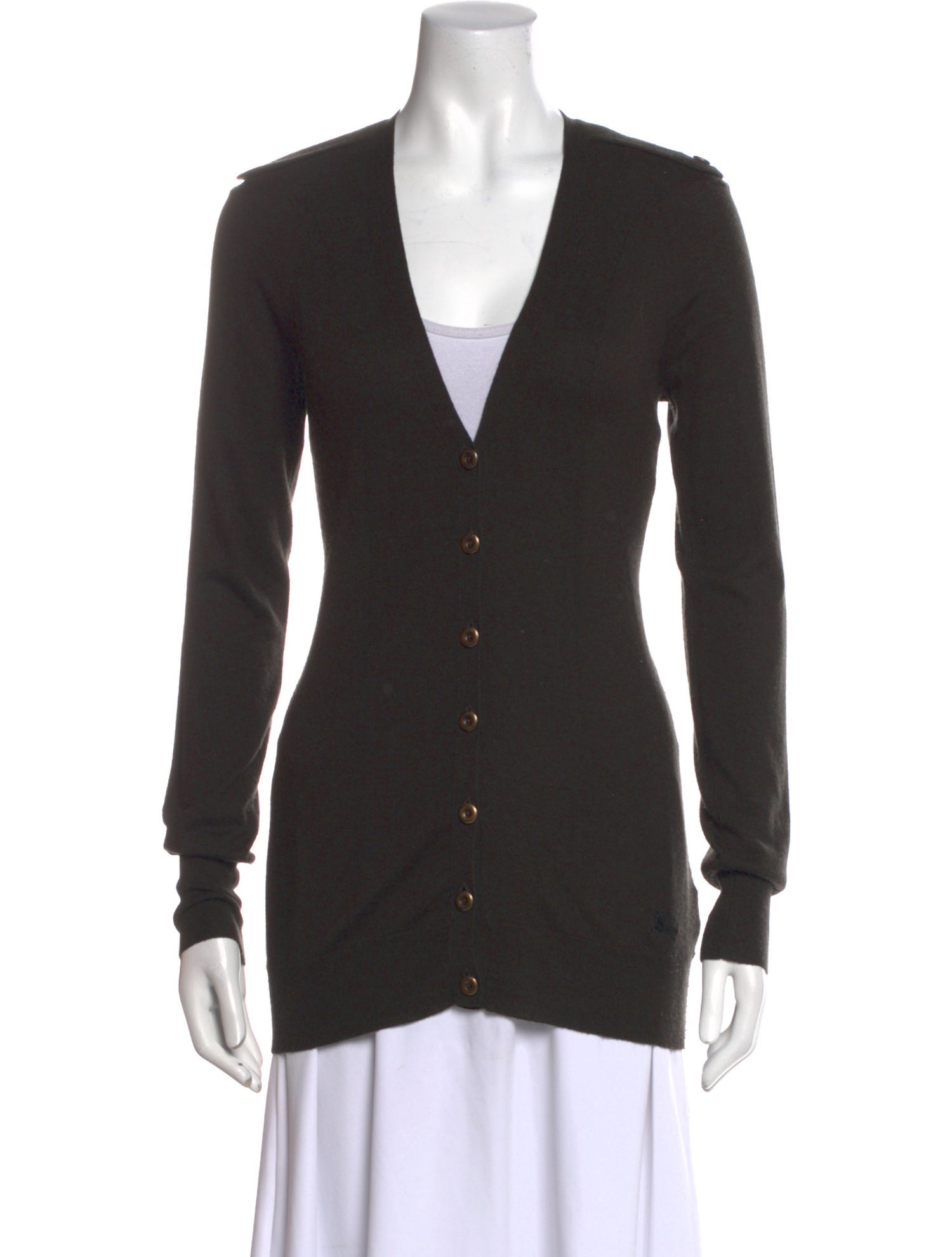 Burberry London Silk V-Neck Sweater