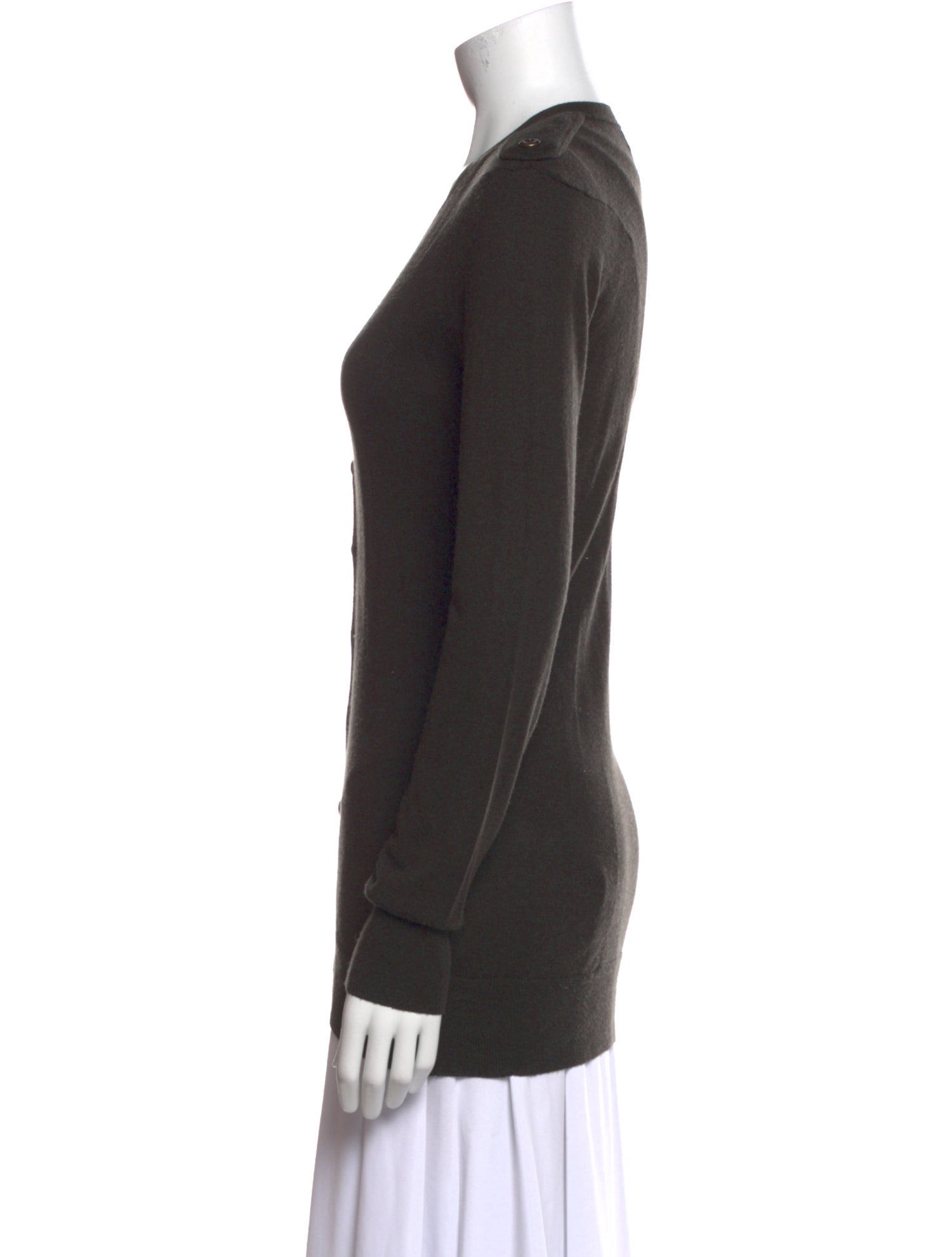 Burberry London Silk V-Neck Sweater