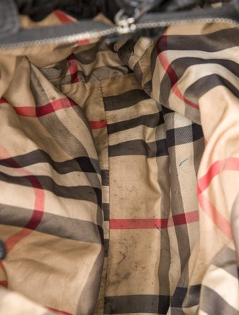 Burberry Smoked Check Hobo