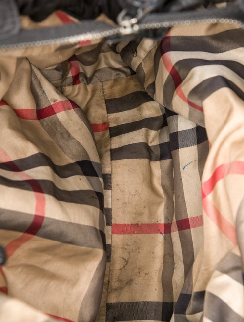 Burberry Smoked Check Hobo