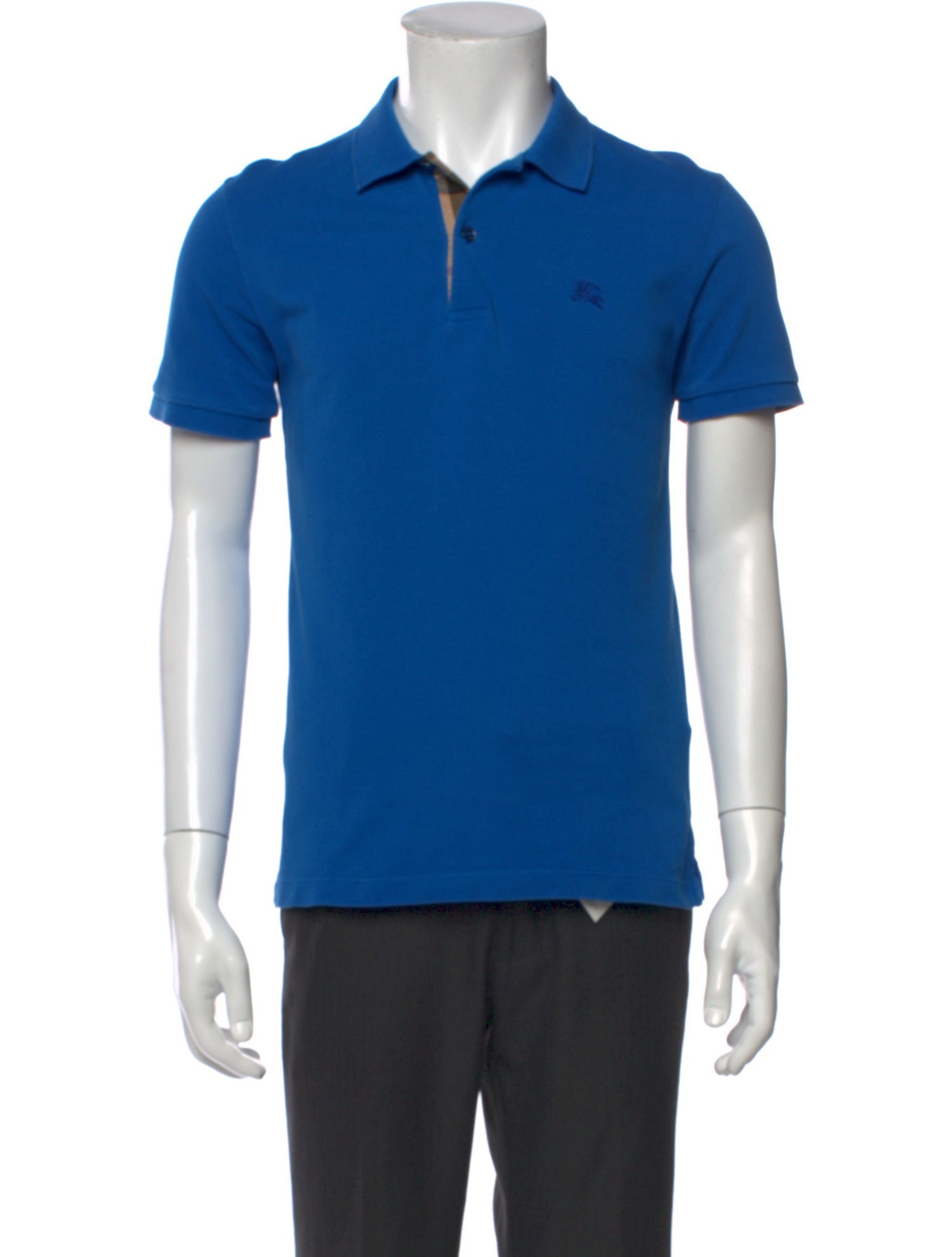 Burberry Crew Neck Short Sleeve Polo Shirt