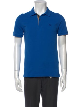 Burberry Crew Neck Short Sleeve Polo Shirt