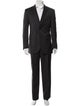 Burberry Wool Striped Two-Piece Suit