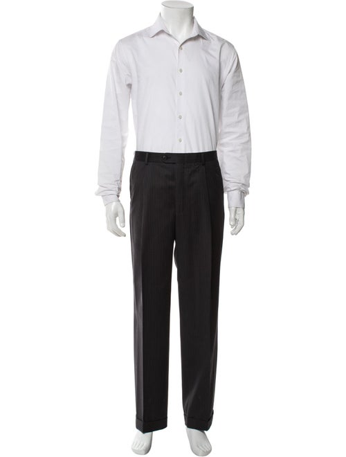 Burberry Wool Striped Two-Piece Suit