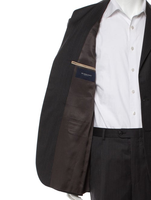 Burberry Wool Striped Two-Piece Suit