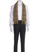 Burberry's Cashmere Nova Check Pattern Scarf