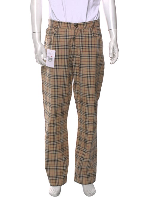 Burberry Nova Check Pattern Pants