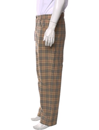 Burberry Nova Check Pattern Pants