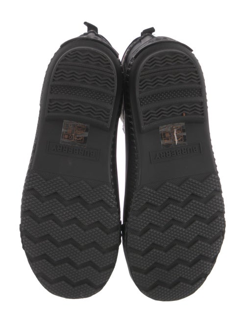 Burberry House Check Pattern Rubber Rain Boots