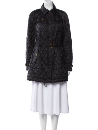 Burberry Nylon Printed Coat