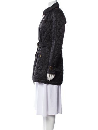 Burberry Nylon Printed Coat