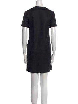 Burberry Virgin Wool Mini Dress
