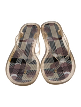 Burberry Rubber Slides