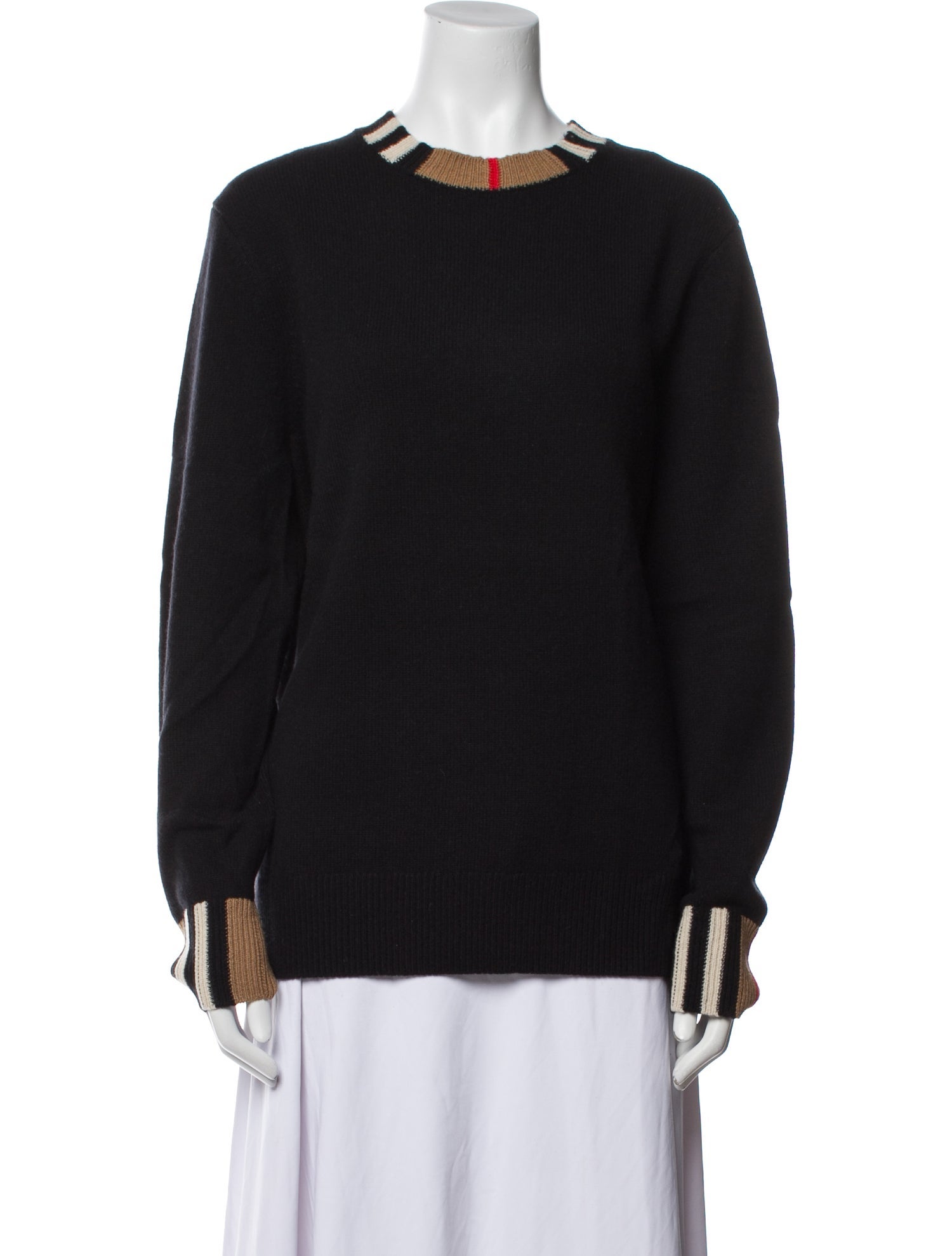 Burberry Cashmere Crew Neck Sweater