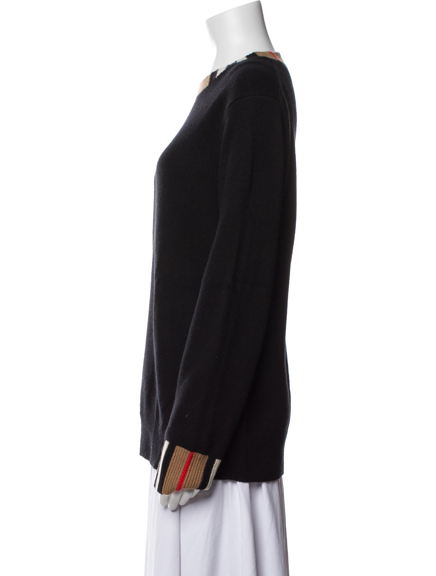 Burberry Cashmere Crew Neck Sweater