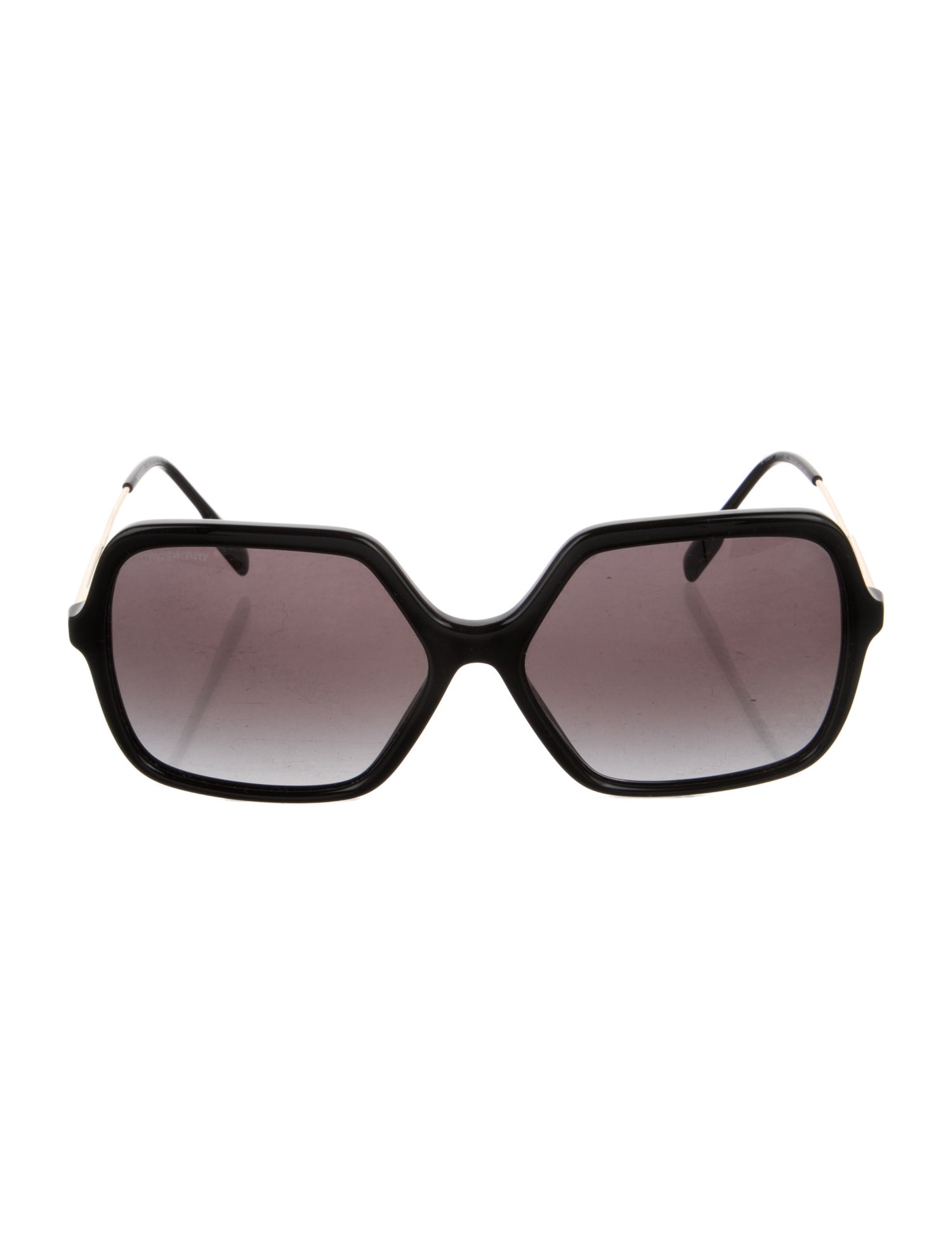 Burberry House Check Pattern Square Sunglasses