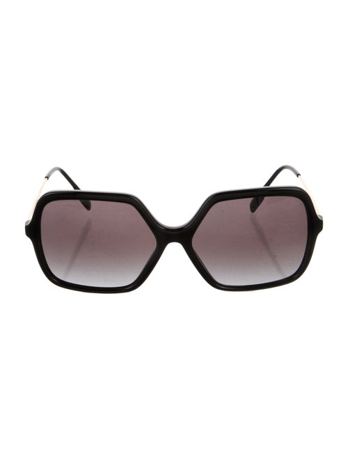 Burberry House Check Pattern Square Sunglasses