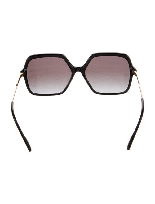 Burberry House Check Pattern Square Sunglasses