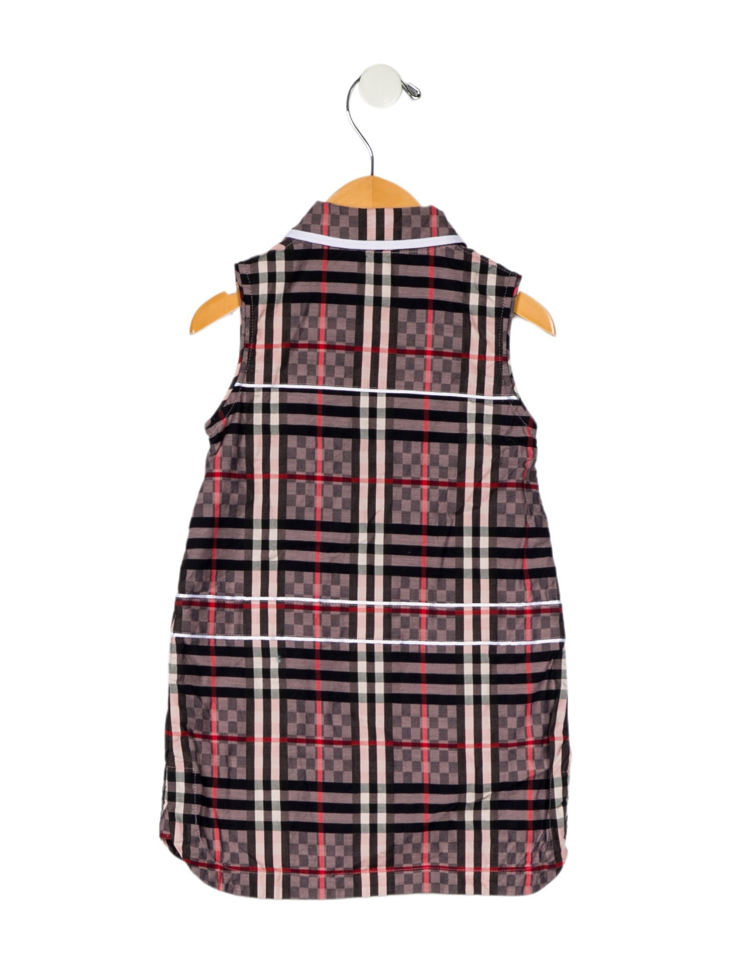 Burberry Cotton Pattern Print Dress
