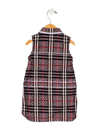 Burberry Cotton Pattern Print Dress