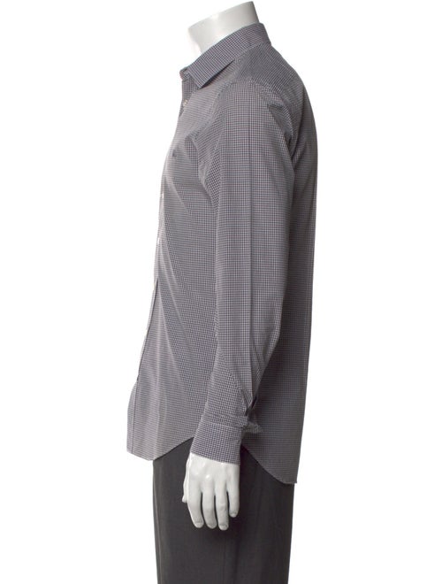 Burberry Brit Nova Check Pattern Long Sleeve Dress Shirt