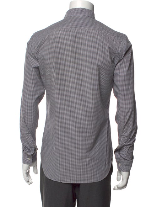 Burberry Brit Nova Check Pattern Long Sleeve Dress Shirt