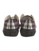 Burberry Canvas Printed Sneakers