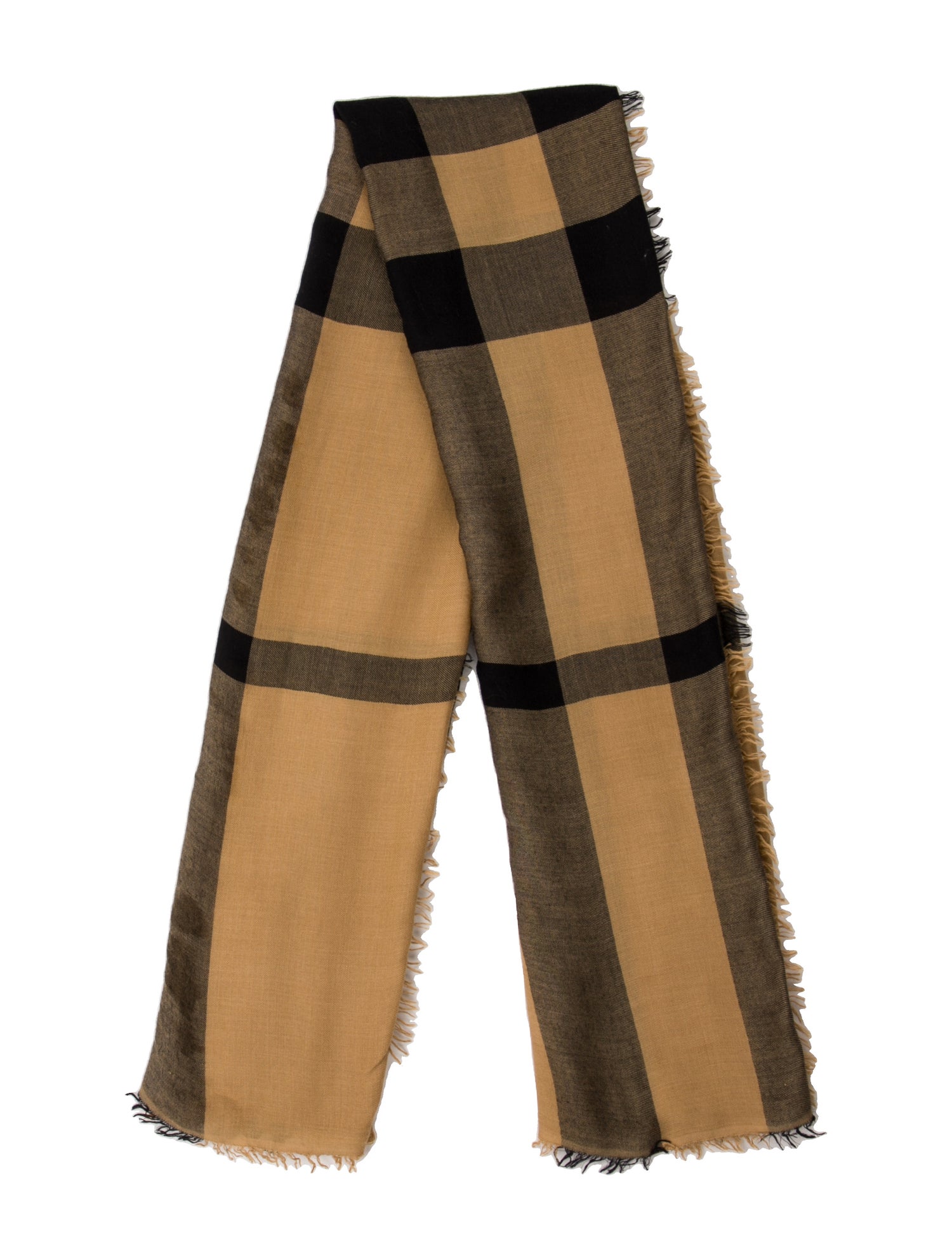 Burberry Silk Mega Check Scarf