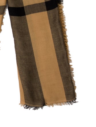 Burberry Silk Mega Check Scarf